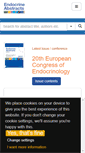 Mobile Screenshot of endocrine-abstracts.org